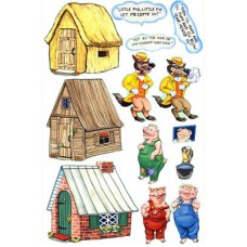 The Three Little Pigs Figures