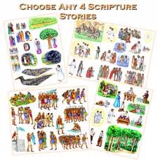 LDS Toggle - Size Scripture Stories Bundle