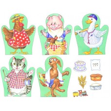 Little Red Hen and Friends Puppets